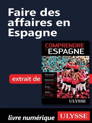 cover image of Faire des affaires en Espagne